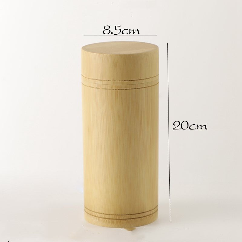 Bamboo Sealed Tea Can To Prolong Self-Life and Stability