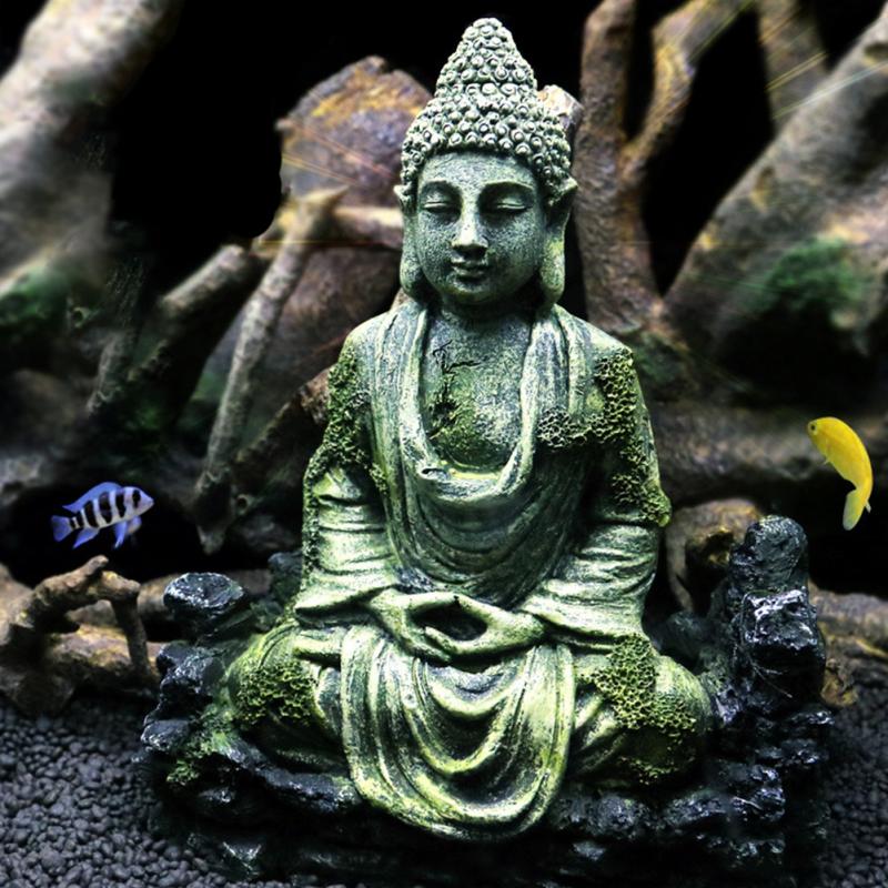 Religious stone Buddha statue for Aquariums