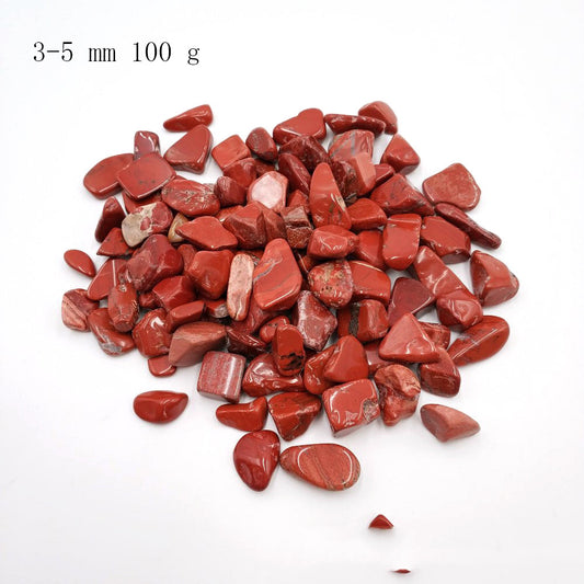 Natural Red Jasper Crystal Crushed Stone