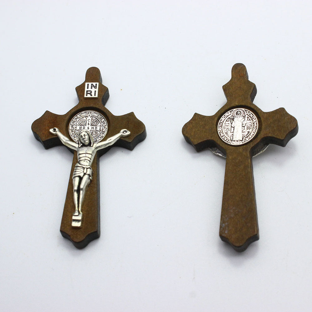 Jesus Cristo Cross  Christian wood Cross Inri orthodox Cross