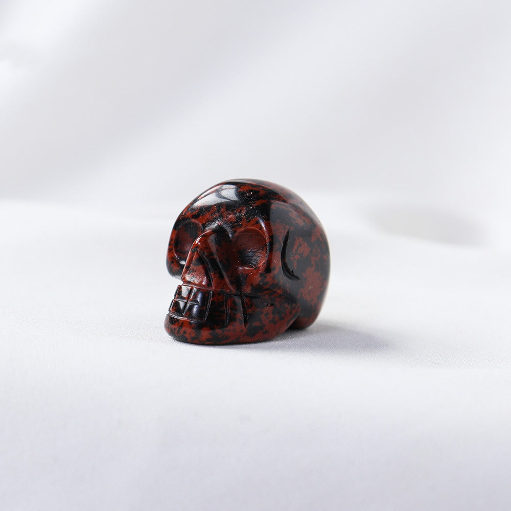 Natural Crystal Skull Carved Semi-precious Stones