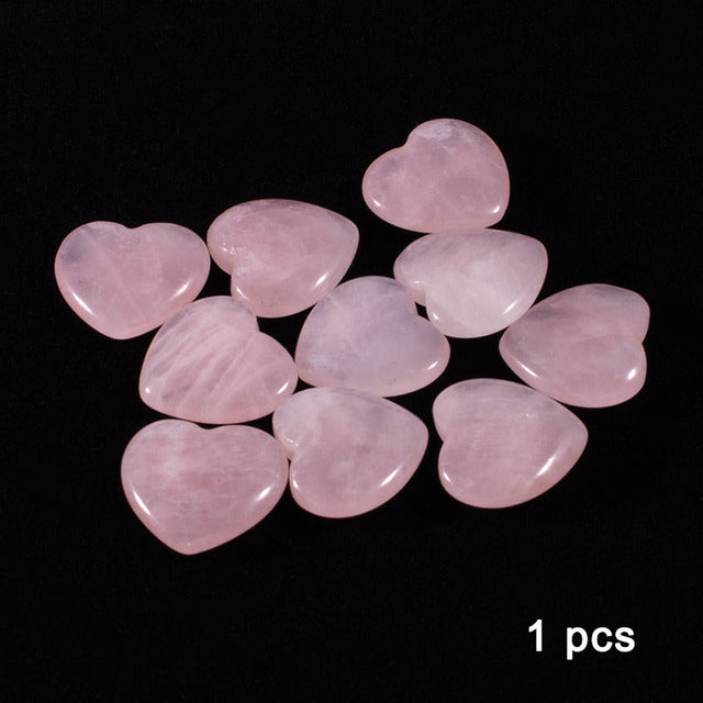 Heart Shaped Crystal Stone Party Favor Hand Out