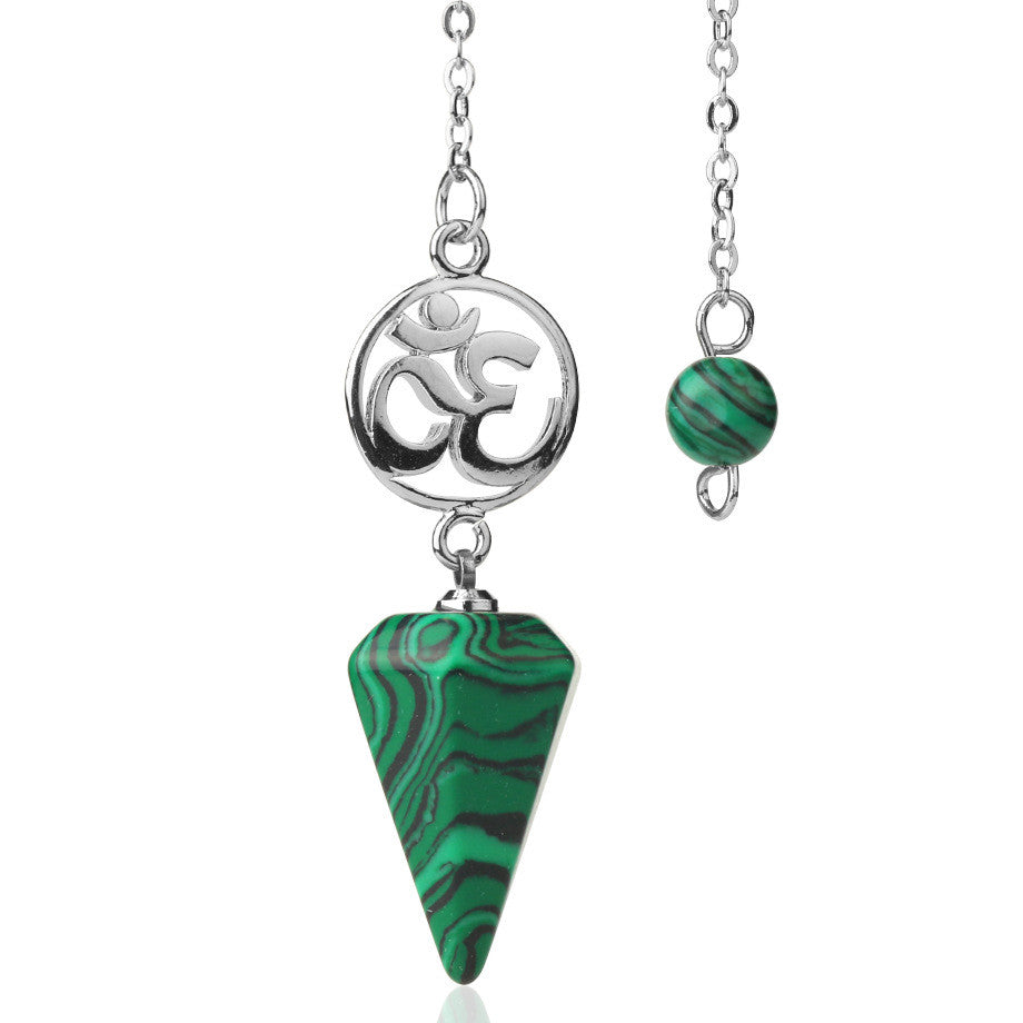 Crystal Ore Pendulum Spiritual Pendant Jewelry