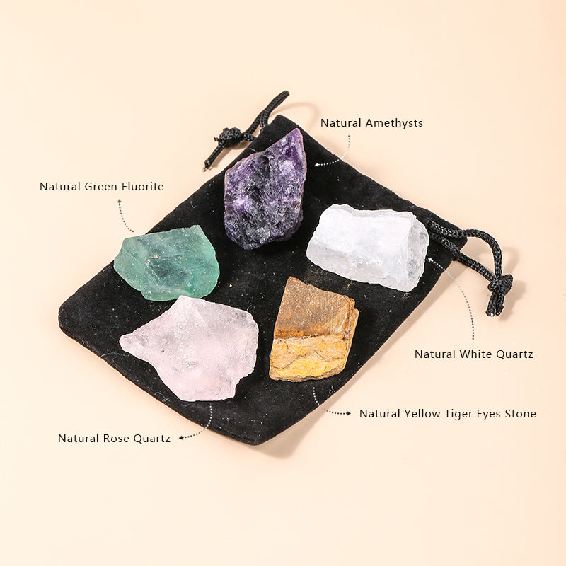 Chakra Rough Stone Sets 15 to Choose From