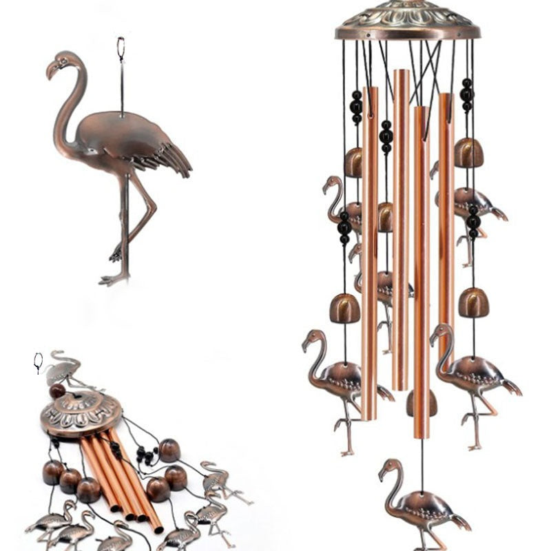 Retro Metal Themed Iron Wind Chimes Birds, Amphibians to Goddesses