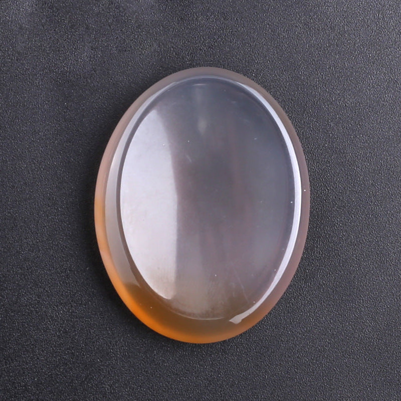 Oval Thumb Stone Natural Crystal Decompression Worry Stone