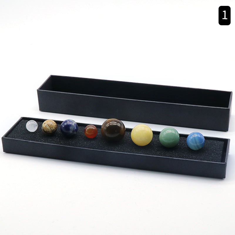 Natural Stone Eight Planets Stone Set