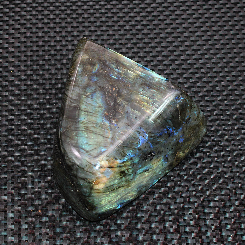 Natural Labradorite Rough Stone Ornament Crystal
