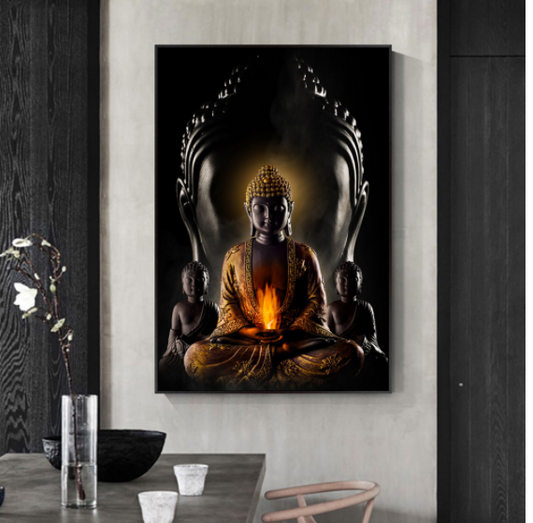 Modern Buddha Canvas Art Paintings