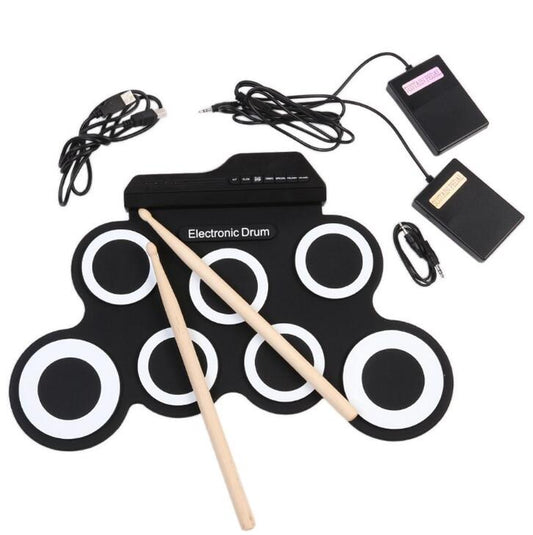 Portable Easy Roll Up Electronic drum