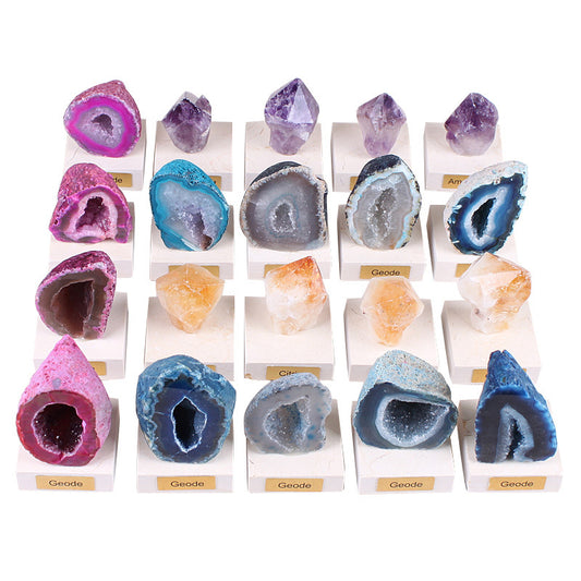 Natural Crystal Agate Crystal Great Geode Pieces