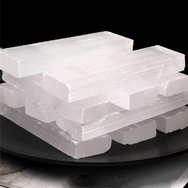 Selenite Crystal Slab White Quartz Mineral Rough