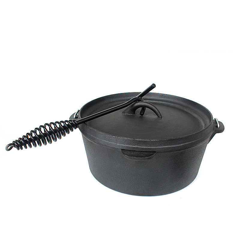 Picnic Cast Iron Stew Pot