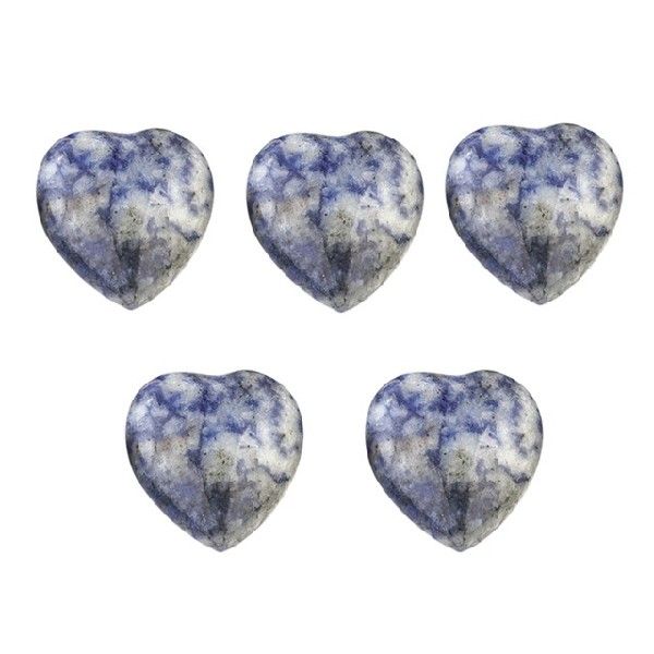 Crystal Natural Stones Heart Shaped Polished Gems