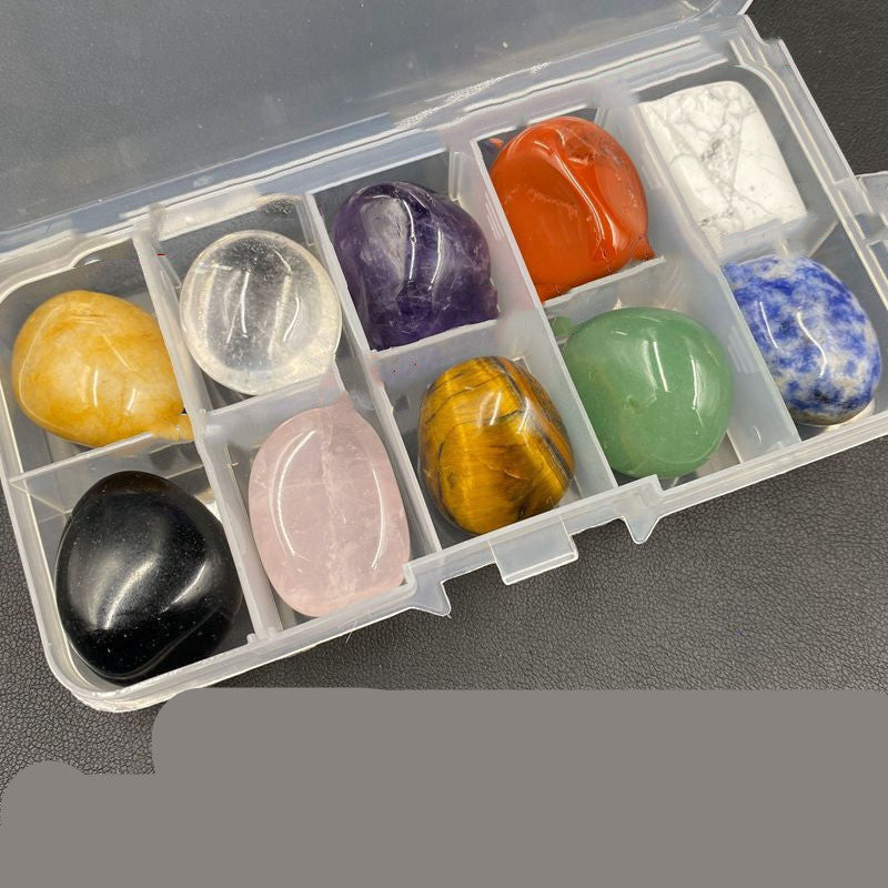Natural crystal rough stone ore Complete Box Sets