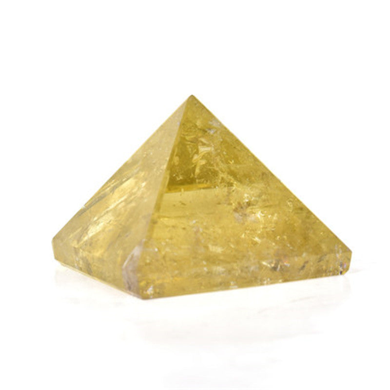 Natural Citrine Pyramid