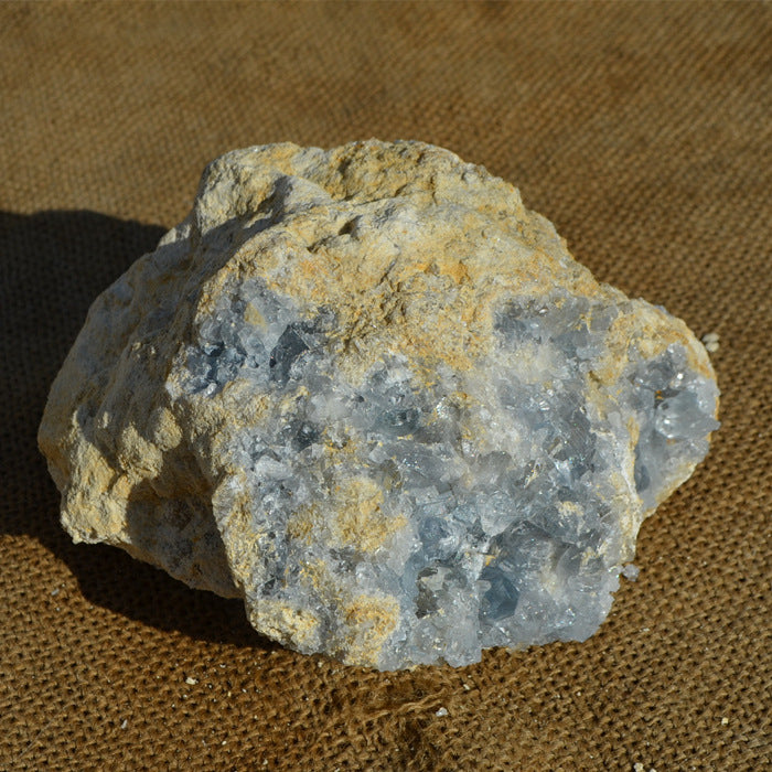 Natural Kyanite Cluster Kyanite Travertine Specimen