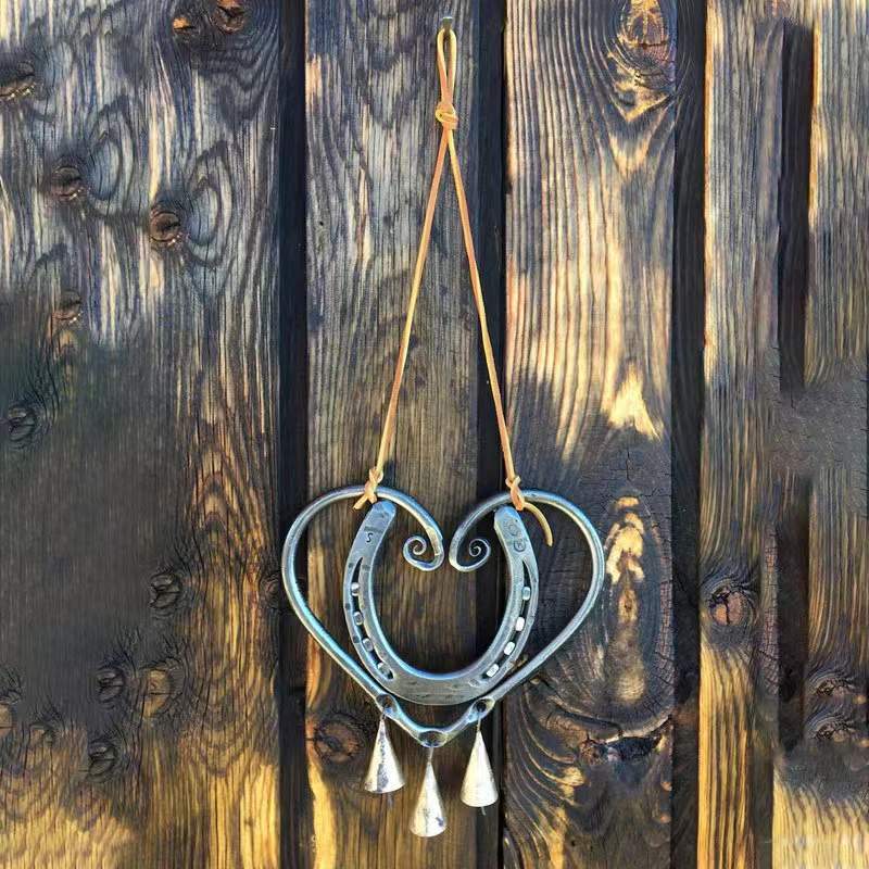 Lucky Love Iron Gate or Door Chimes