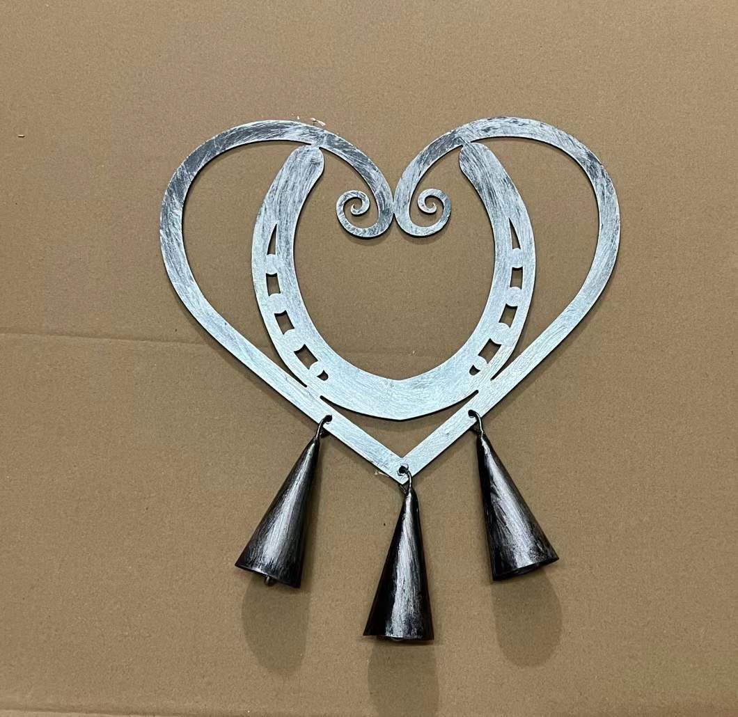 Lucky Love Iron Gate or Door Chimes
