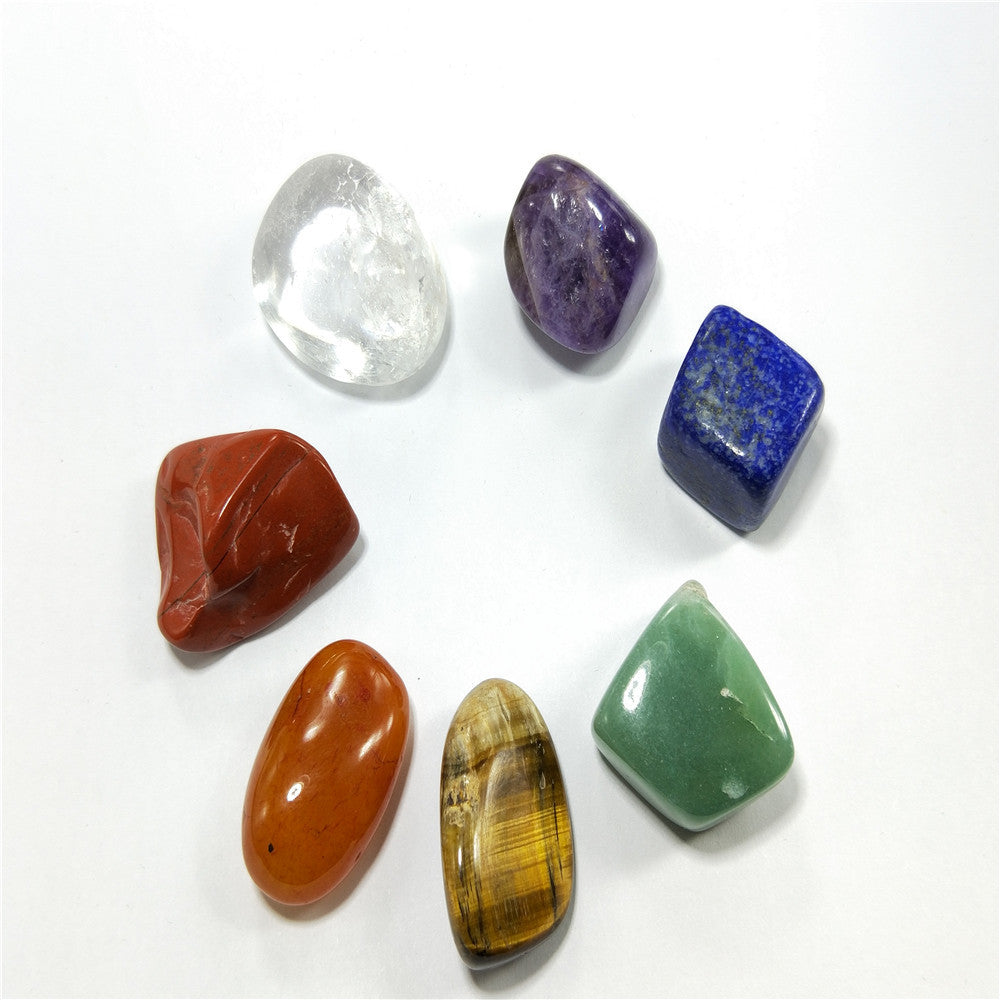 Yoga Energy Stone Seven Color Crystal