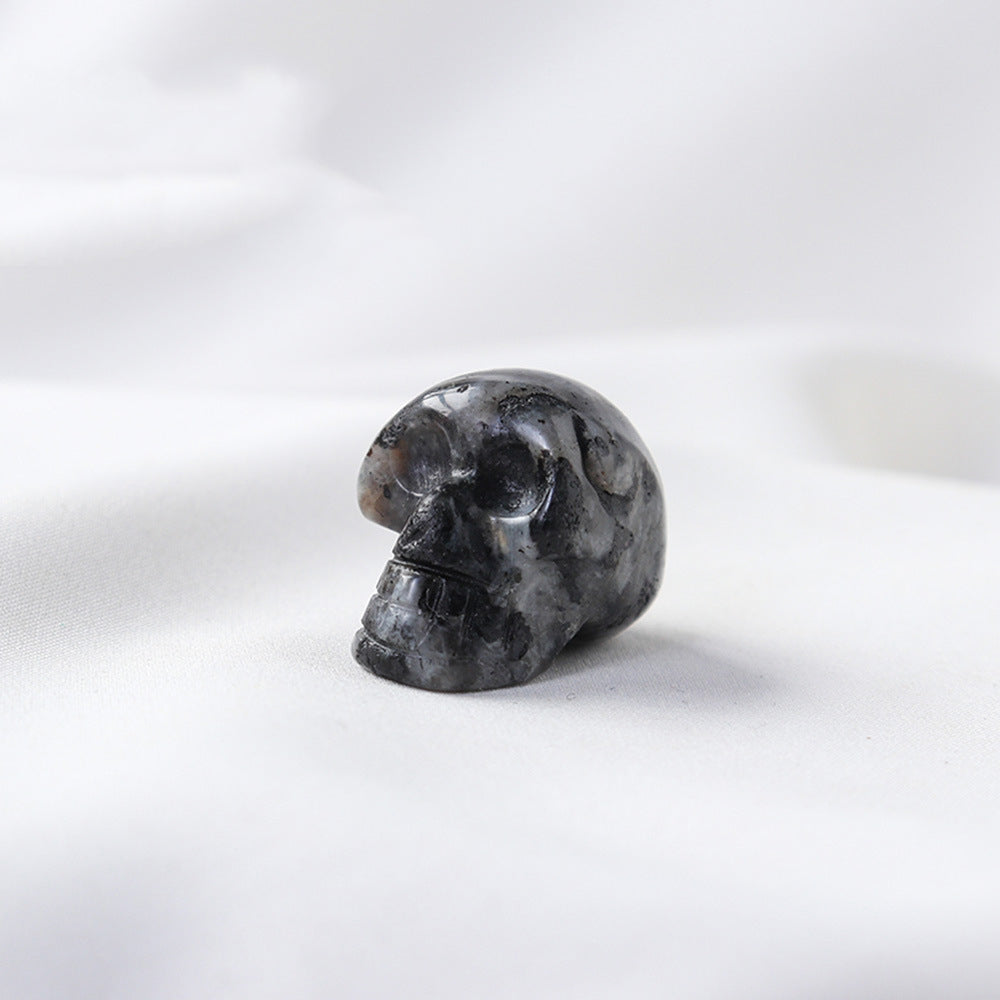 Natural Crystal Skull Carved Semi-precious Stones