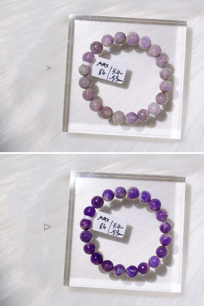 Natural Sodalite Bracelet Turns Purple In Sunlight