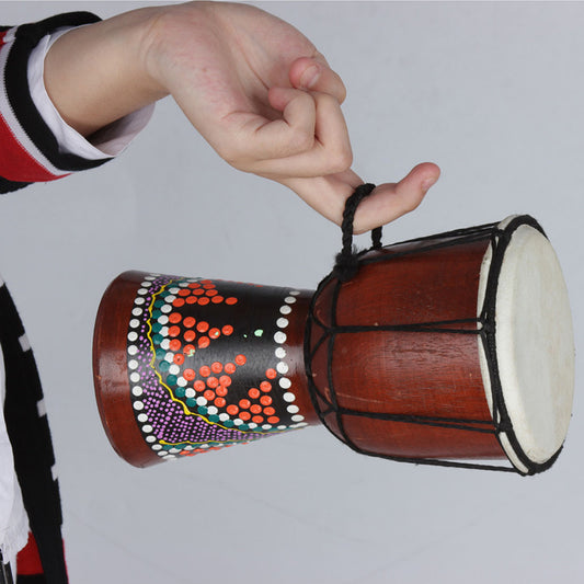 Beginners Learning Hand Drum Instruments