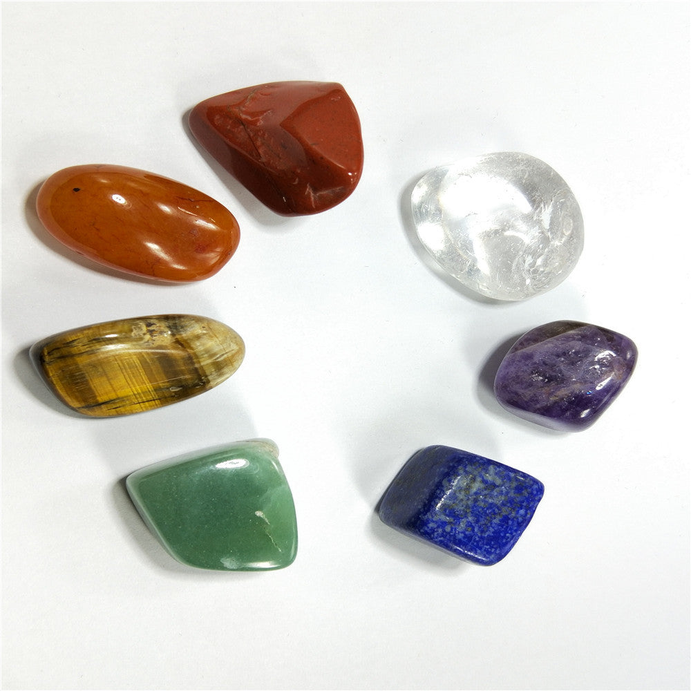 Yoga Energy Stone Seven Color Crystal