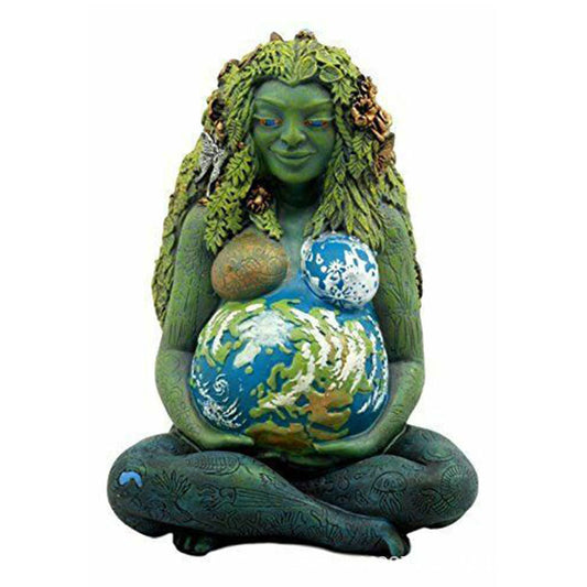 Earth Goddess Of Victory Resin Statue