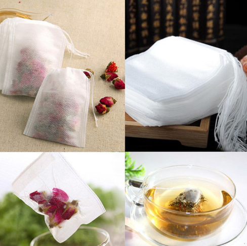 Empty Tea Bag With Rope Sealing Filter Paper, Herbal and Bulk Tea 3 - 5 grams