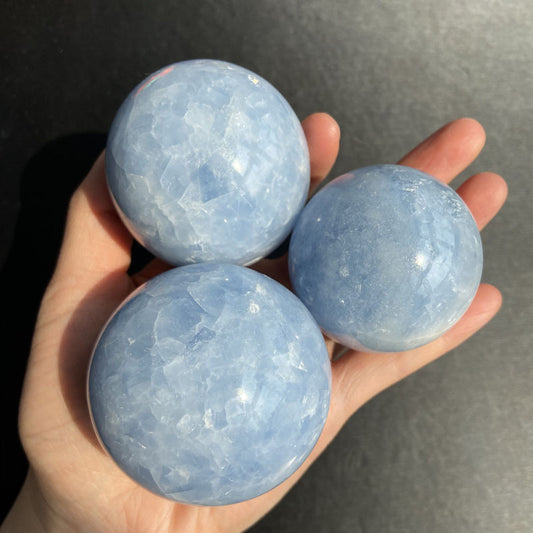 Natural Crystal Ball Kyanite Sphere Ornaments