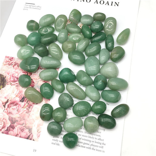 Natural Crystal Green Aventurine Rolling Stone