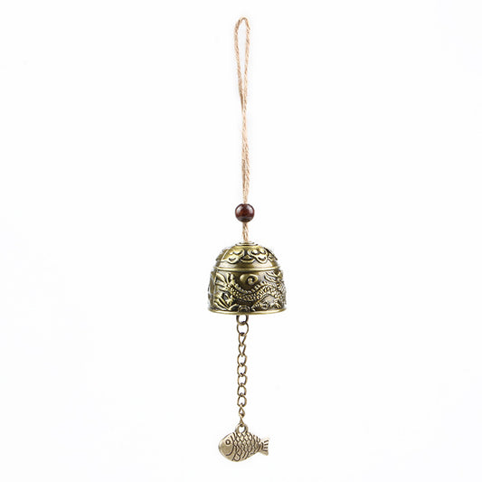 Metal wind Bells, 2 to Choose From Dragon or A Fish