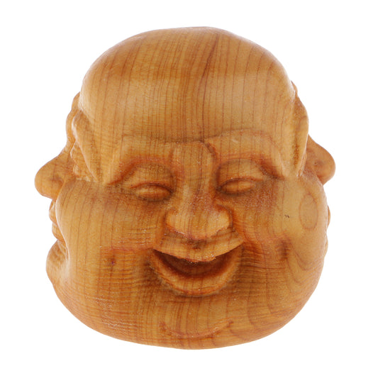 Wood carving buddha statue