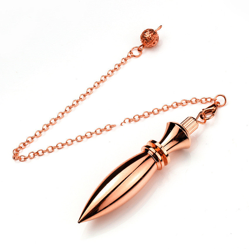 Copper Conical Scepter Gravity Concentrated Pendulum Pendant