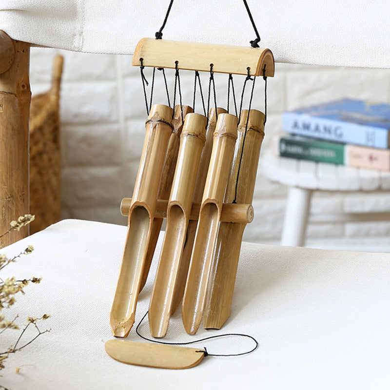 Ornament Creative Accessories Handmade Bamboo Wind Chimes
